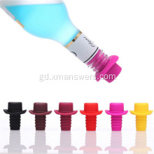 Botail fìon glainne GlassGrade Silicone Rubber Plug Stopper